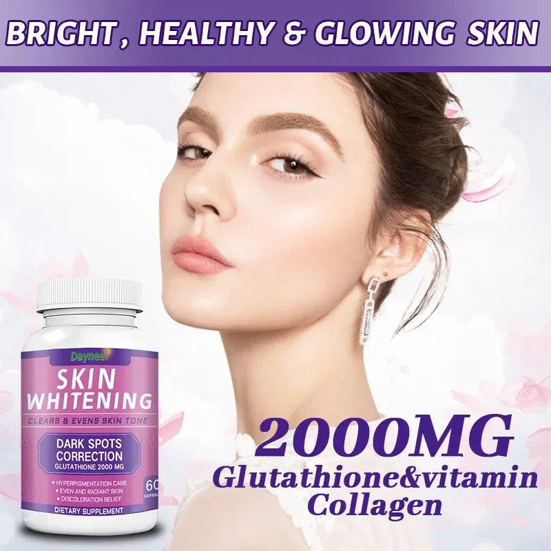 1 bottle glutathione capsules for natural skin promoting intestinal health improving immunity health food
1 bottle glutathione capsules for natural skin promoting intestinal health improving immunity health food