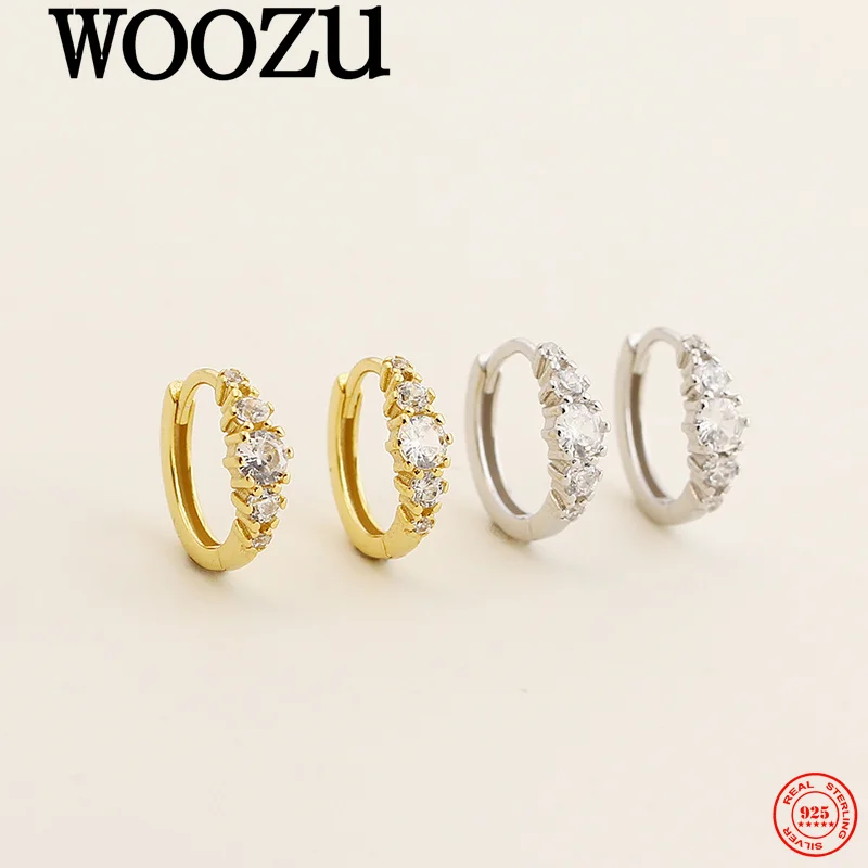 WOOZU стерлингового серебра 925 пробы, роскошные элегантные серьги-кольца с геометрическим цирконием для женщин, вечерние, свадебные, темпераментные, очаровательные ювелирные изделия
WOOZU стерлингового серебра 925 пробы, роскошные элегантные серьги-кольца с геометрическим цирконием для женщин, вечерние, свадебные, темпераментные, очаровательные ювелирные изделия