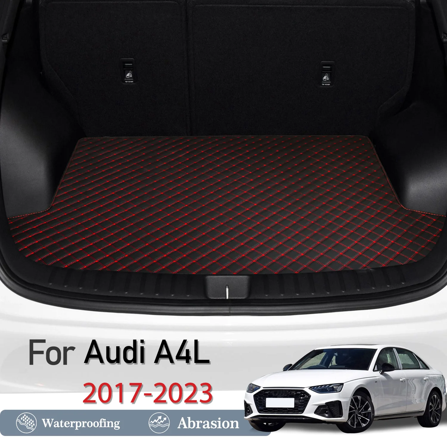 New Artificial Leather Car Trunk Mat Rear Trunk Cargo Protective Mat Car Interior Accessories For Audi A4L 2017-2023
New Artificial Leather Car Trunk Mat Rear Trunk Cargo Protective Mat Car Interior Accessories For Audi A4L 2017-2023