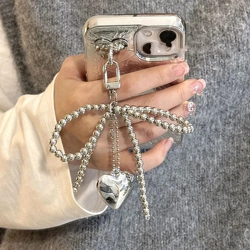 Ins Style Bowknot Beaded Key Chain Love Arrow Phone Pendant Headphone Case Charms Bag Decor Car Key Ring
Ins Style Bowknot Beaded Key Chain Love Arrow Phone Pendant Headphone Case Charms Bag Decor Car Key Ring