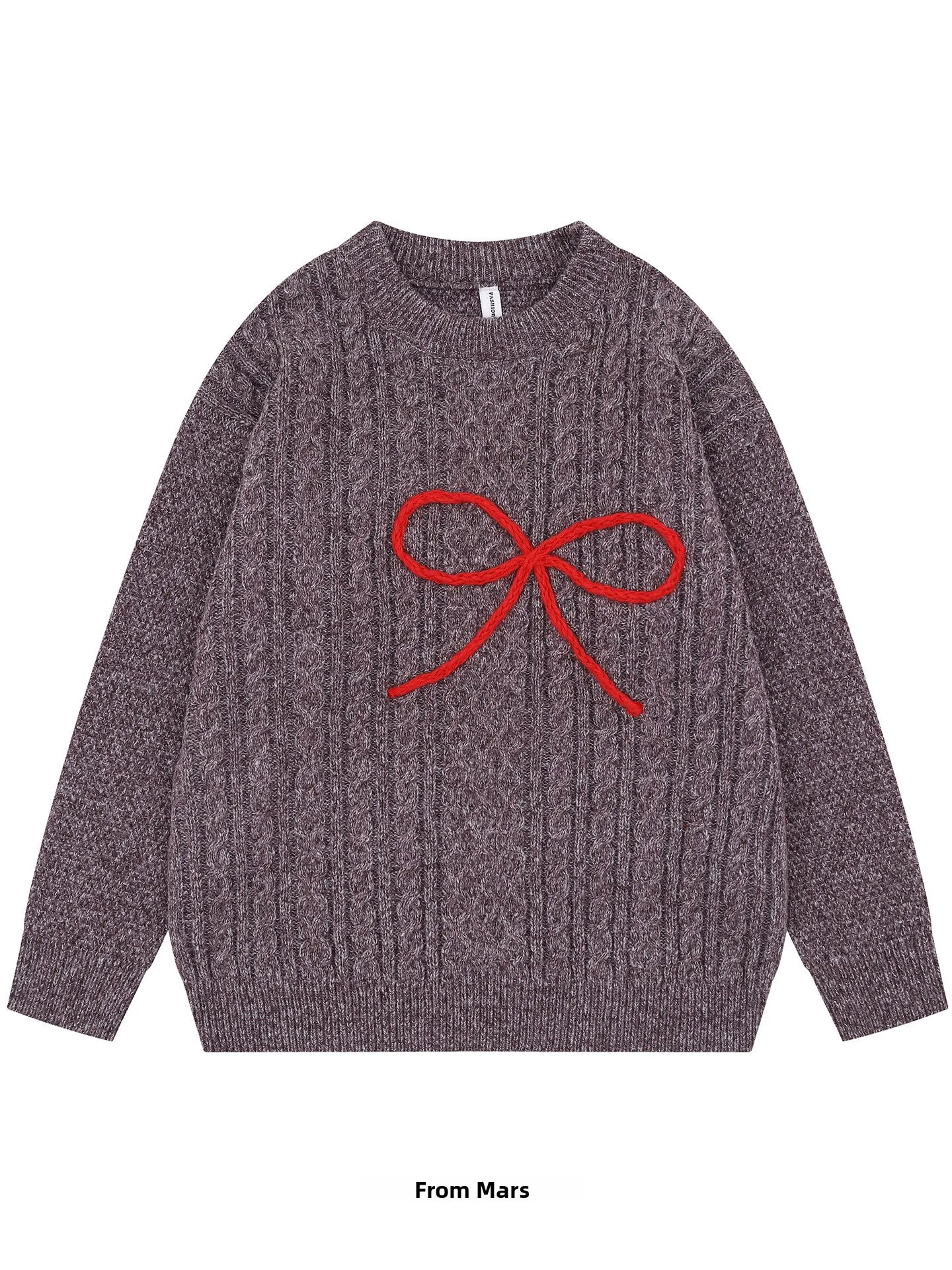 Вязаный свитер свободного кроя из полиэстера с длинными рукавами для осени, универсальный, повседневный, теплый, модный, для студентов
Вязаный свитер свободного кроя из полиэстера с длинными рукавами для осени, универсальный, повседневный, теплый, модный, для студентов