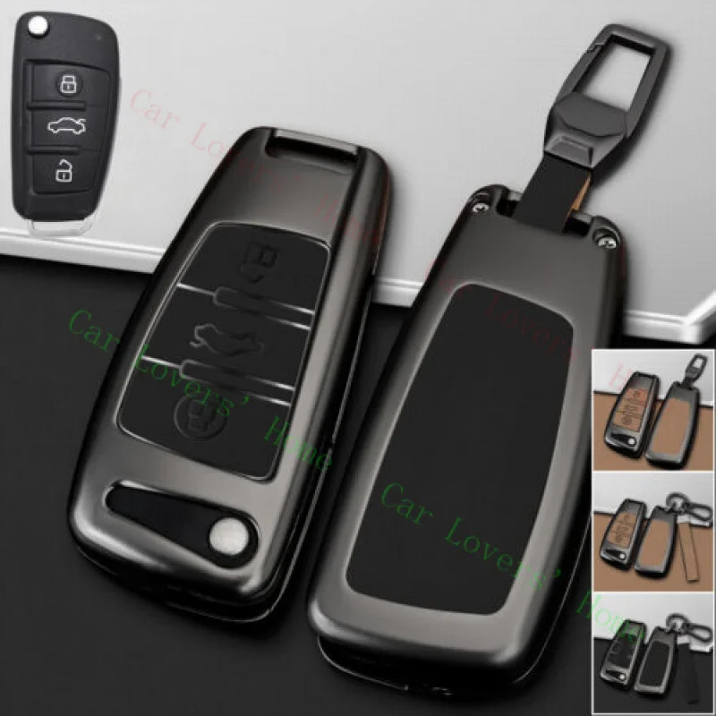Кожаный чехол для автомобильного ключа из цинкового сплава A + для Audi A3 Q5 Q7 TT S3 A4 S4 RS4 A6 S6
Кожаный чехол для автомобильного ключа из цинкового сплава A + для Audi A3 Q5 Q7 TT S3 A4 S4 RS4 A6 S6