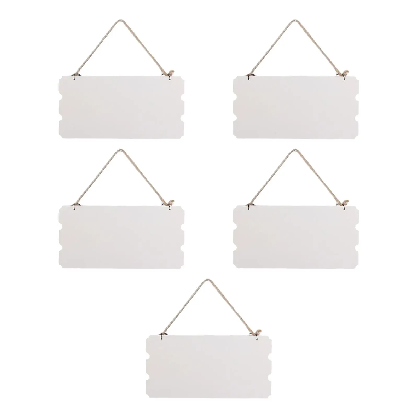 5 Pcs Unfinished Hanging Wooden Signs Wooden Slices Creative Banners Blank
5 Pcs Unfinished Hanging Wooden Signs Wooden Slices Creative Banners Blank