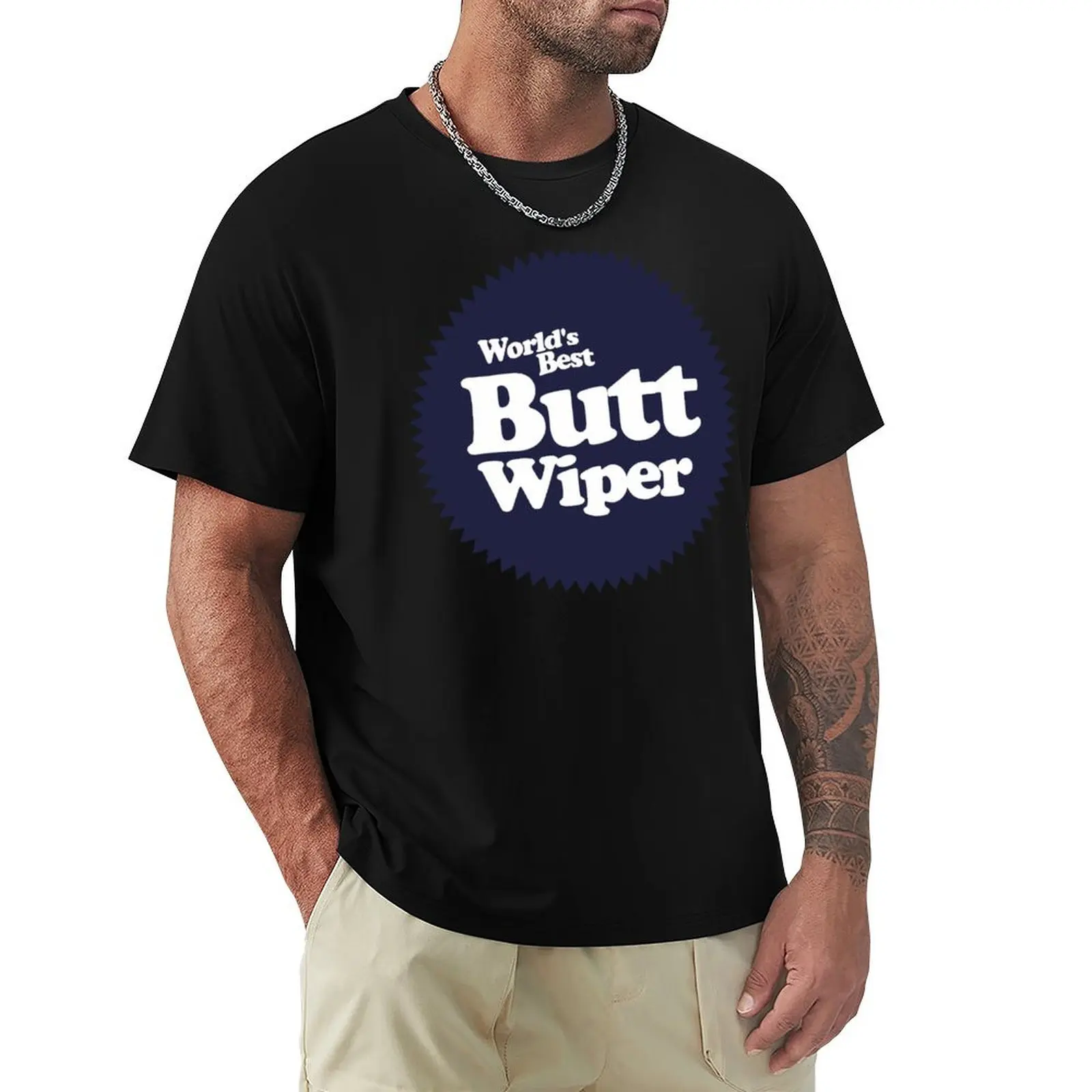 Worlds Best Butt Wiper T-Shirt luxury clothing labubu cute clothes for a boy Personalized t-shirt t shirt men 100℅ cotton
Worlds Best Butt Wiper T-Shirt luxury clothing labubu cute clothes for a boy Personalized t-shirt t shirt men 100℅ cotton