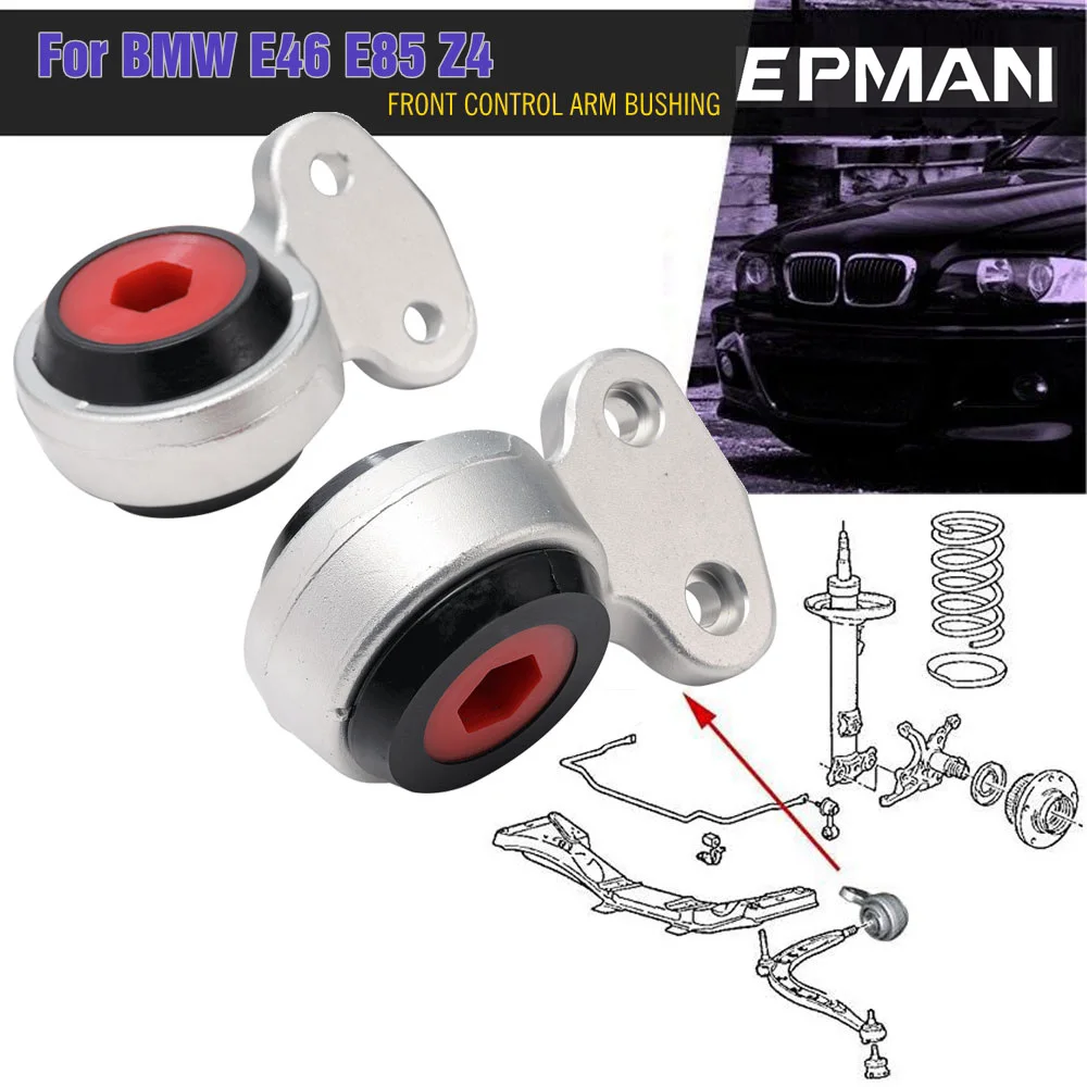 EPMAN Ball Joint Lower Bushings Front Control Arm Bush Replacement for BMW E46 3-Series 1999-2006 E85 Z4 2003-2008 EPPU21BM
EPMAN Ball Joint Lower Bushings Front Control Arm Bush Replacement for BMW E46 3-Series 1999-2006 E85 Z4 2003-2008 EPPU21BM