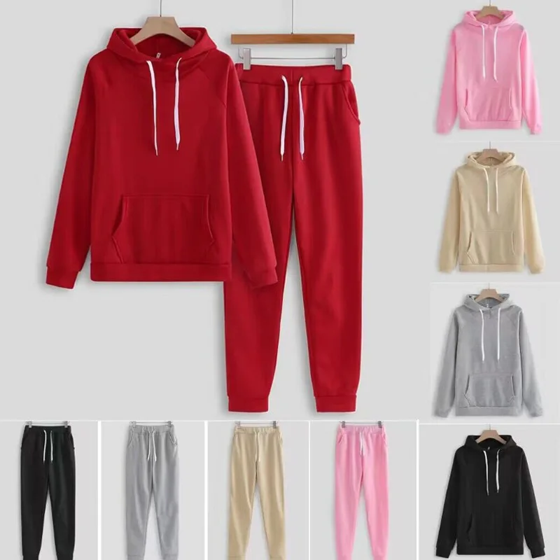 Large hooded hoodie men's and women's hoodie set women's casual loose two-piece set
Large hooded hoodie men's and women's hoodie set women's casual loose two-piece set