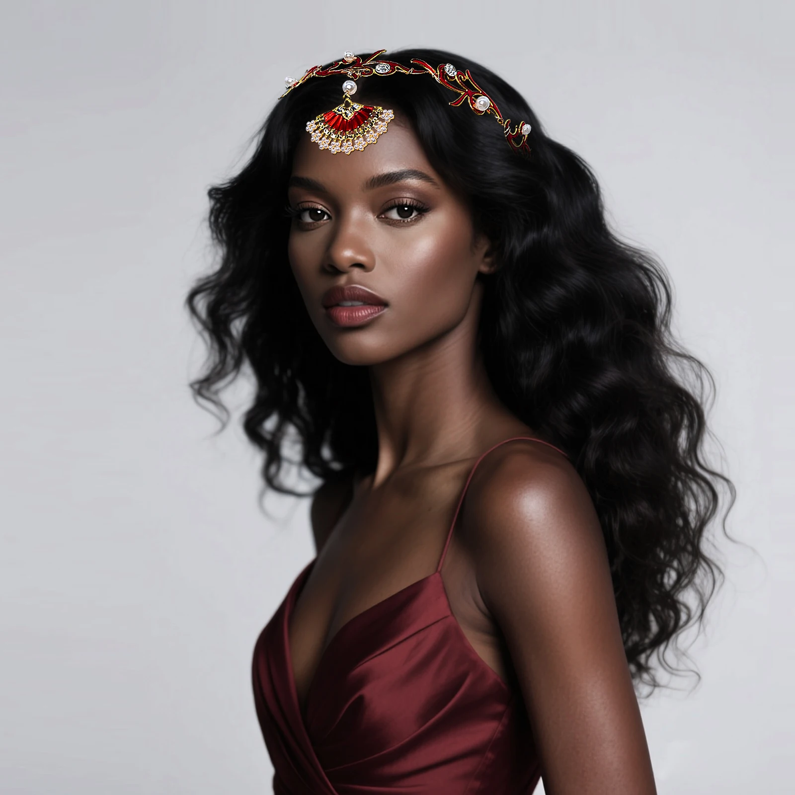 HNNNS Unique Alloy Headband Forehead Hairband Bridal Rhinestone Fan Pendant Hair Accessories Romantic Hair Hoop for Women A381
HNNNS Unique Alloy Headband Forehead Hairband Bridal Rhinestone Fan Pendant Hair Accessories Romantic Hair Hoop for Women A381