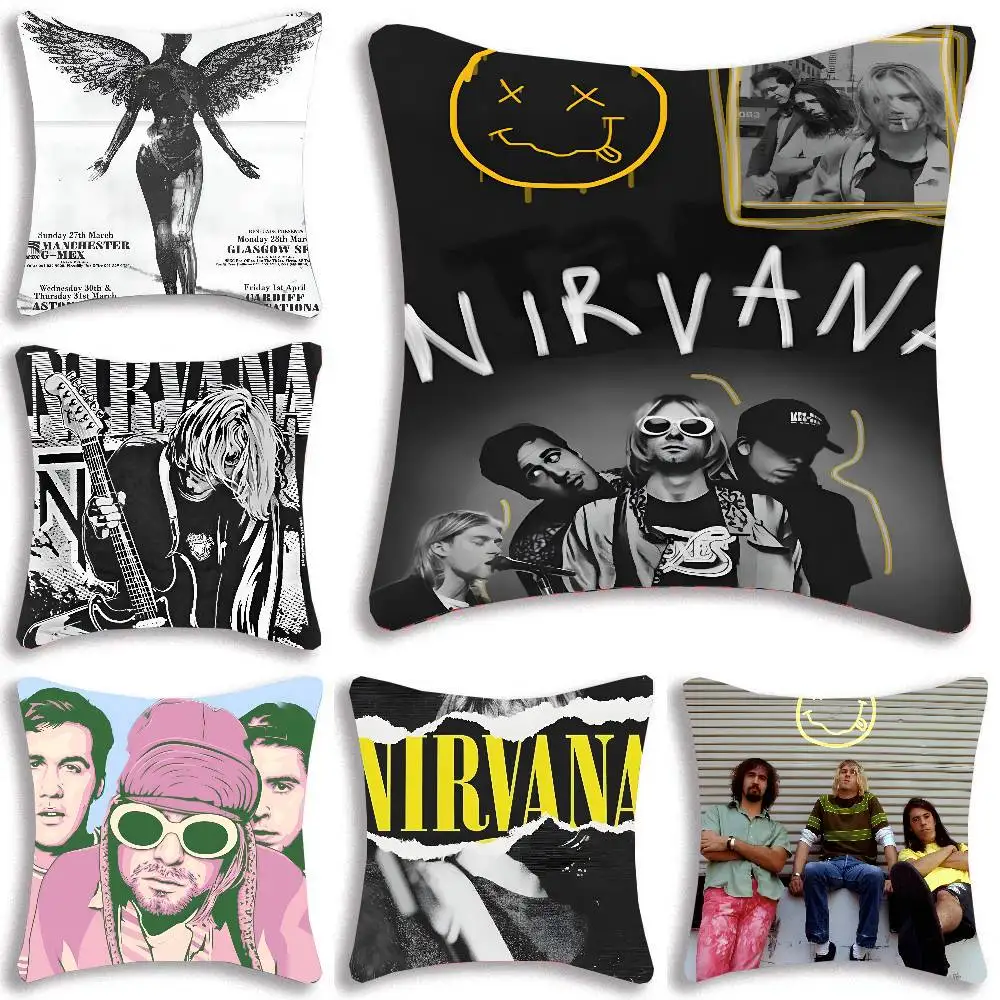 Hot N-Nirvana-K-Kurt Cobain Pillow Case Square Pillow Bedroom Sofa Leisure Comfort Cushion Car Living Room Home Decoration
Hot N-Nirvana-K-Kurt Cobain Pillow Case Square Pillow Bedroom Sofa Leisure Comfort Cushion Car Living Room Home Decoration