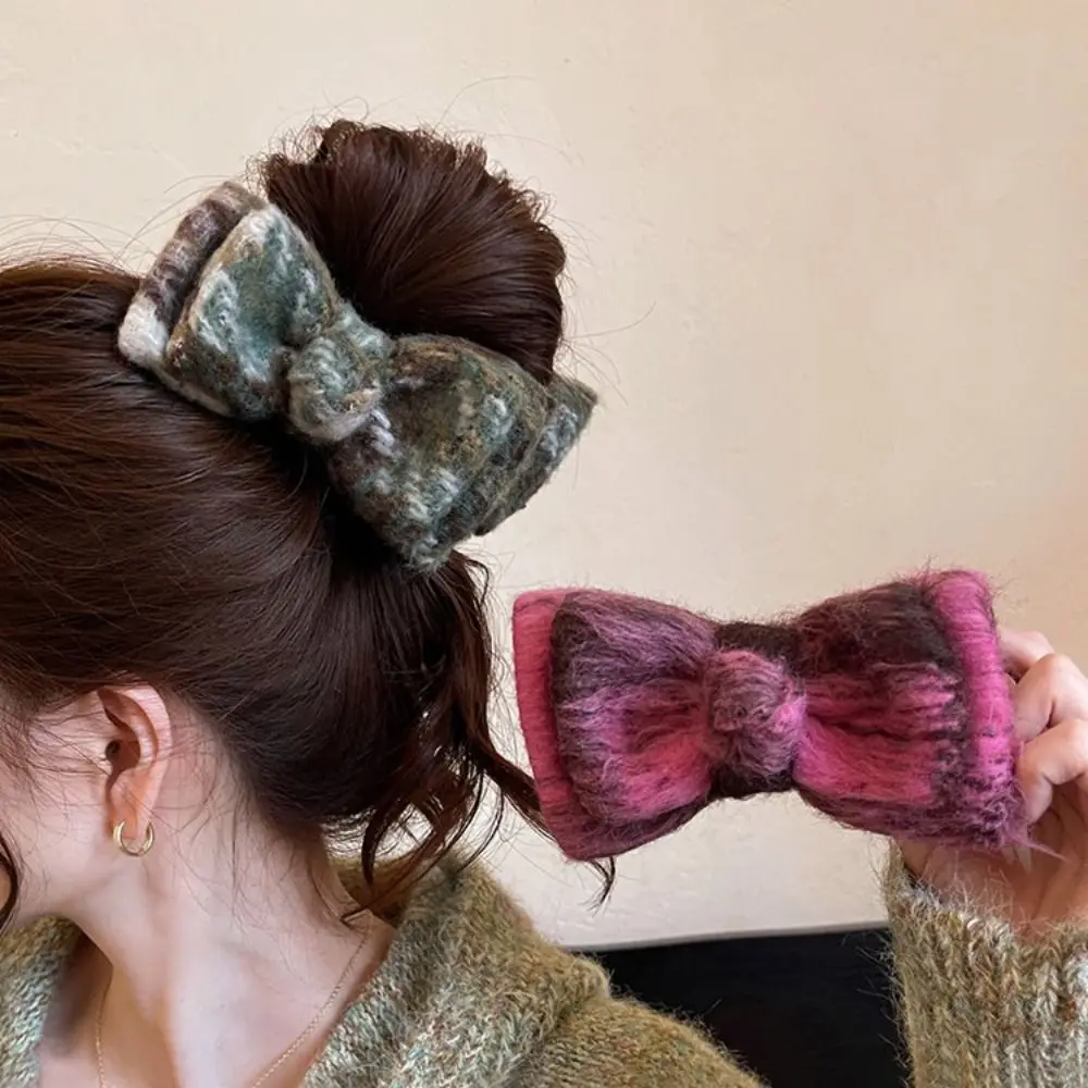 Hair Accessories Sweet Fabric Bowknot Hair Claws Korean Style Elegant Lady Shark Clip Fashion Creative Bow Claw Clip Daily Wear
Hair Accessories Sweet Fabric Bowknot Hair Claws Korean Style Elegant Lady Shark Clip Fashion Creative Bow Claw Clip Daily Wear