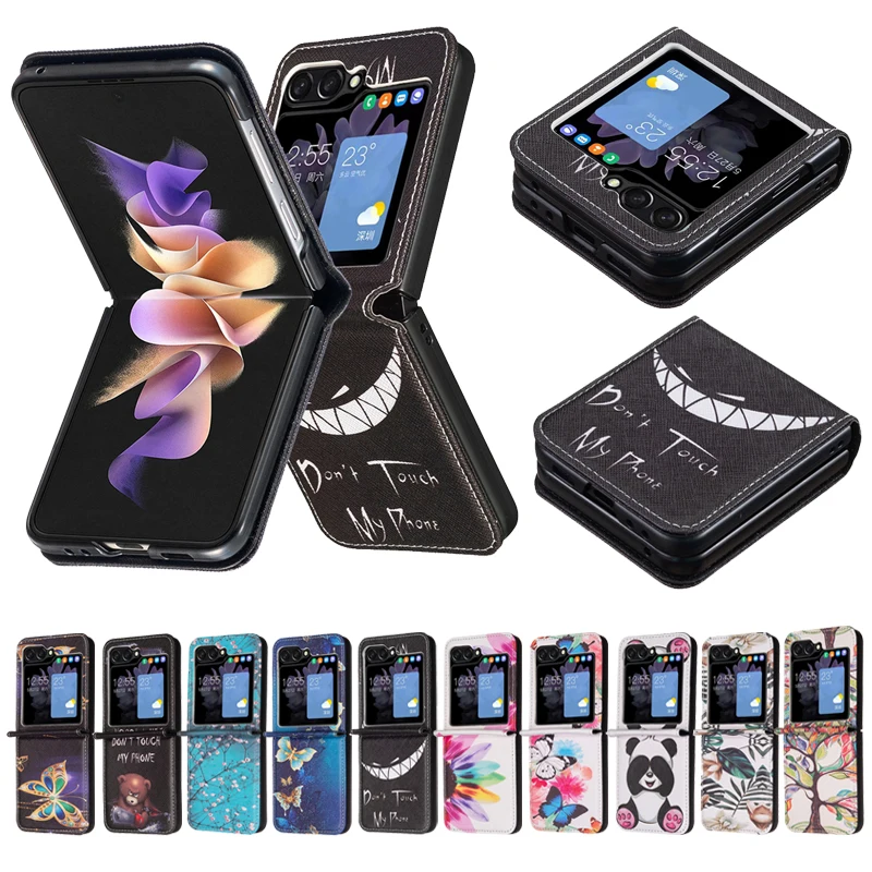 Цветной кожаный чехол-книжка с мультяшным рисунком для Samsung Galaxy Z Flip 5 Z Flip 4 Z Flip 3, Магнитный флип-чехол Z Flip5 4 3
Цветной кожаный чехол-книжка с мультяшным рисунком для Samsung Galaxy Z Flip 5 Z Flip 4 Z Flip 3, Магнитный флип-чехол Z Flip5 4 3
