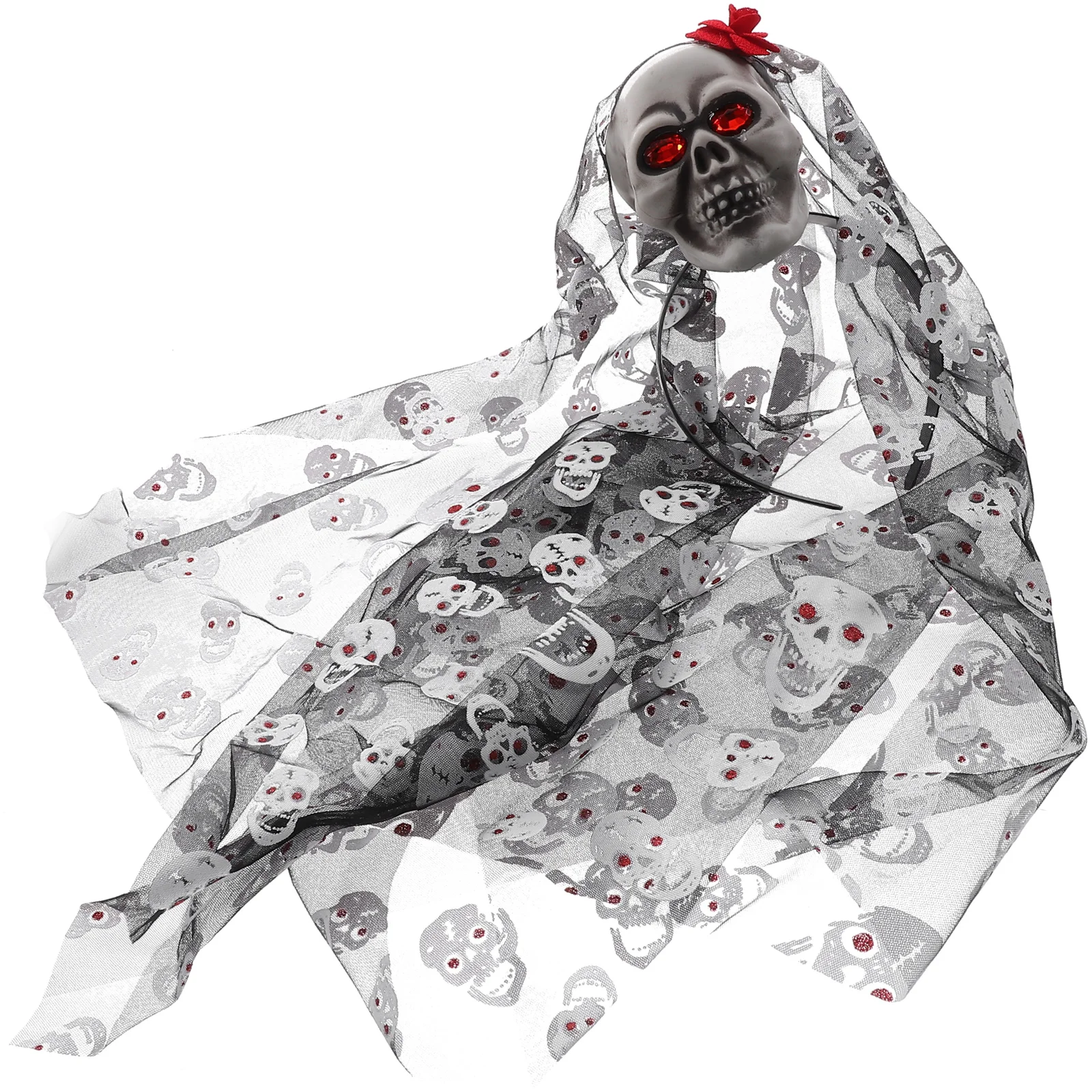 Skull Accessories Cloth Headband Halloween Hair for Women Hairband Decoration The Flowers Veil Style Costume with
Skull Accessories Cloth Headband Halloween Hair for Women Hairband Decoration The Flowers Veil Style Costume with