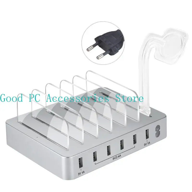 652F Multi-device USB Charging Station 6-pack LED No Buzzer for Fast Charging Dock for
652F Multi-device USB Charging Station 6-pack LED No Buzzer for Fast Charging Dock for