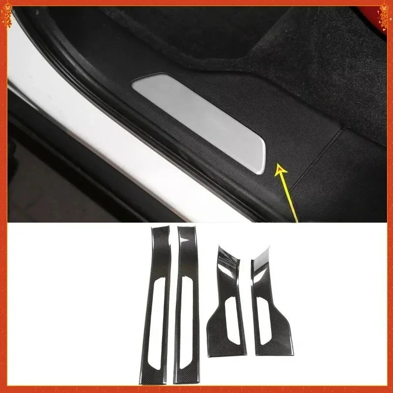 For Porsche Cayenne Real Dry Carbon Fiber 2018-2023 Interior Decoration Door Sill Scuff Plate Cover Modification Accessories
For Porsche Cayenne Real Dry Carbon Fiber 2018-2023 Interior Decoration Door Sill Scuff Plate Cover Modification Accessories