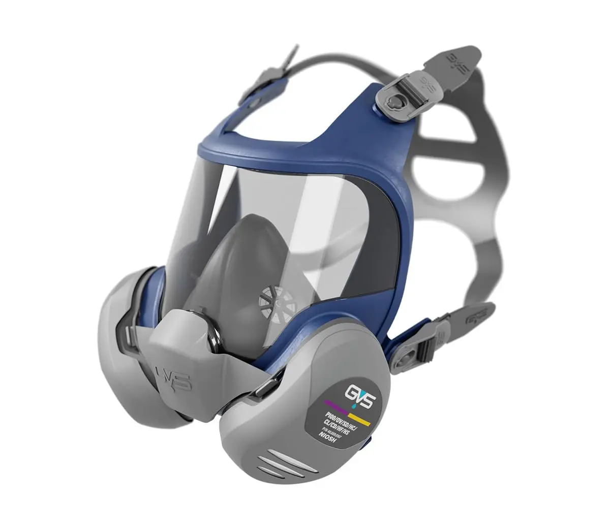Full Face Respirator with P100 Replaceable Filters, One Size for Safety Protection
Full Face Respirator with P100 Replaceable Filters, One Size for Safety Protection