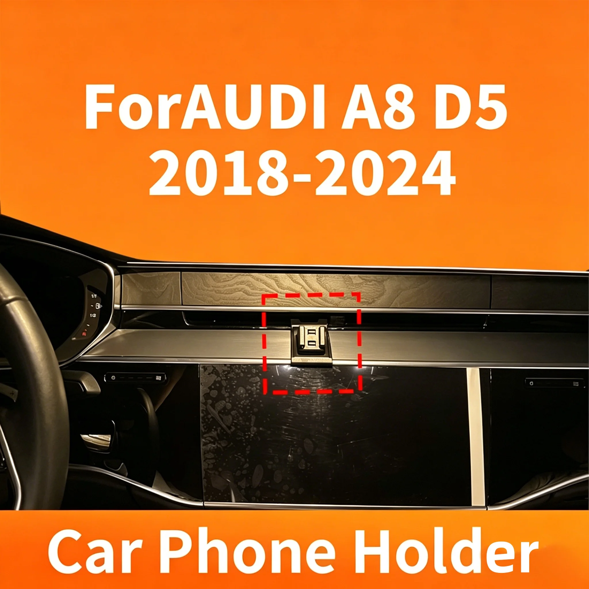 Крепление-защелка для держателя телефона в автомобиле Audi A8 D5 2018-2024, совместимое с различными типами корпусов держателей телефонов.
Крепление-защелка для держателя телефона в автомобиле Audi A8 D5 2018-2024, совместимое с различными типами корпусов держателей телефонов.
