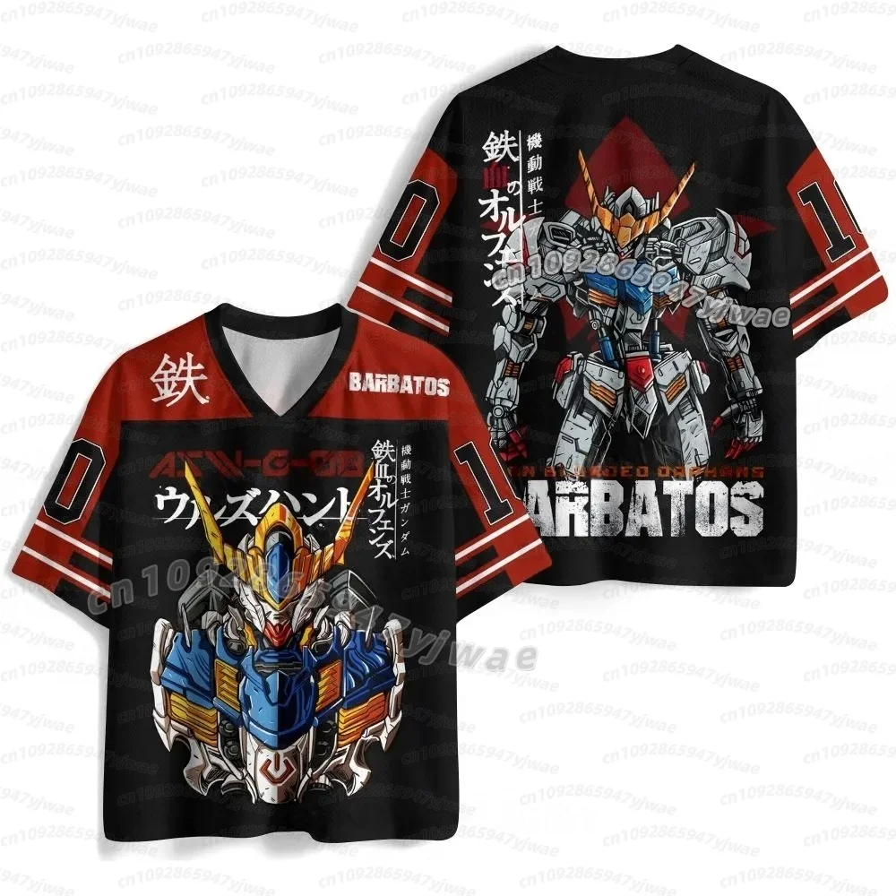 Men's New Gundam Barbatos Jersey Short Sleeve Mobile Suit Gundam Iron-Blooded Orphans Anime Mecha Fan Casual Men t-shirt
Men's New Gundam Barbatos Jersey Short Sleeve Mobile Suit Gundam Iron-Blooded Orphans Anime Mecha Fan Casual Men t-shirt