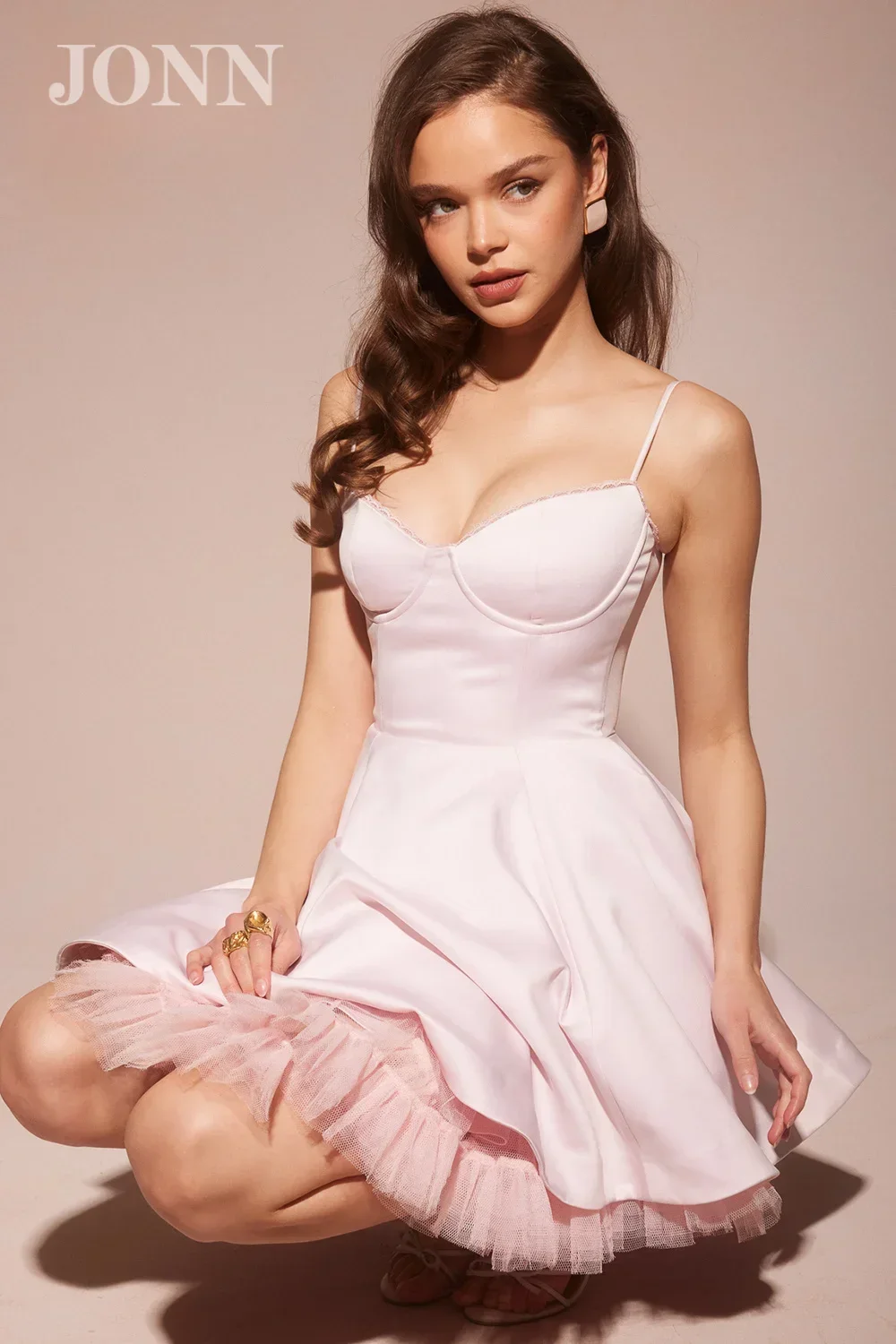 JONN 2024 Elegant Summer Dresses for Women, Spaghetti Strap Sleeveless A-Line Short Dress, Fashion Holiday Wear
JONN 2024 Elegant Summer Dresses for Women, Spaghetti Strap Sleeveless A-Line Short Dress, Fashion Holiday Wear