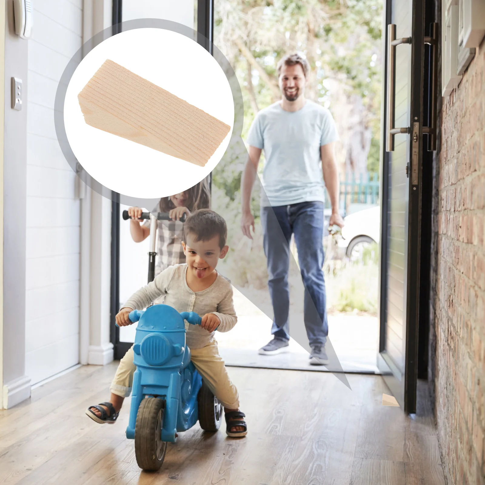 3 PCS Floor Child Brackets Door Holder to Keep Open Bamboo Doors Finger Protector Stopper
3 PCS Floor Child Brackets Door Holder to Keep Open Bamboo Doors Finger Protector Stopper