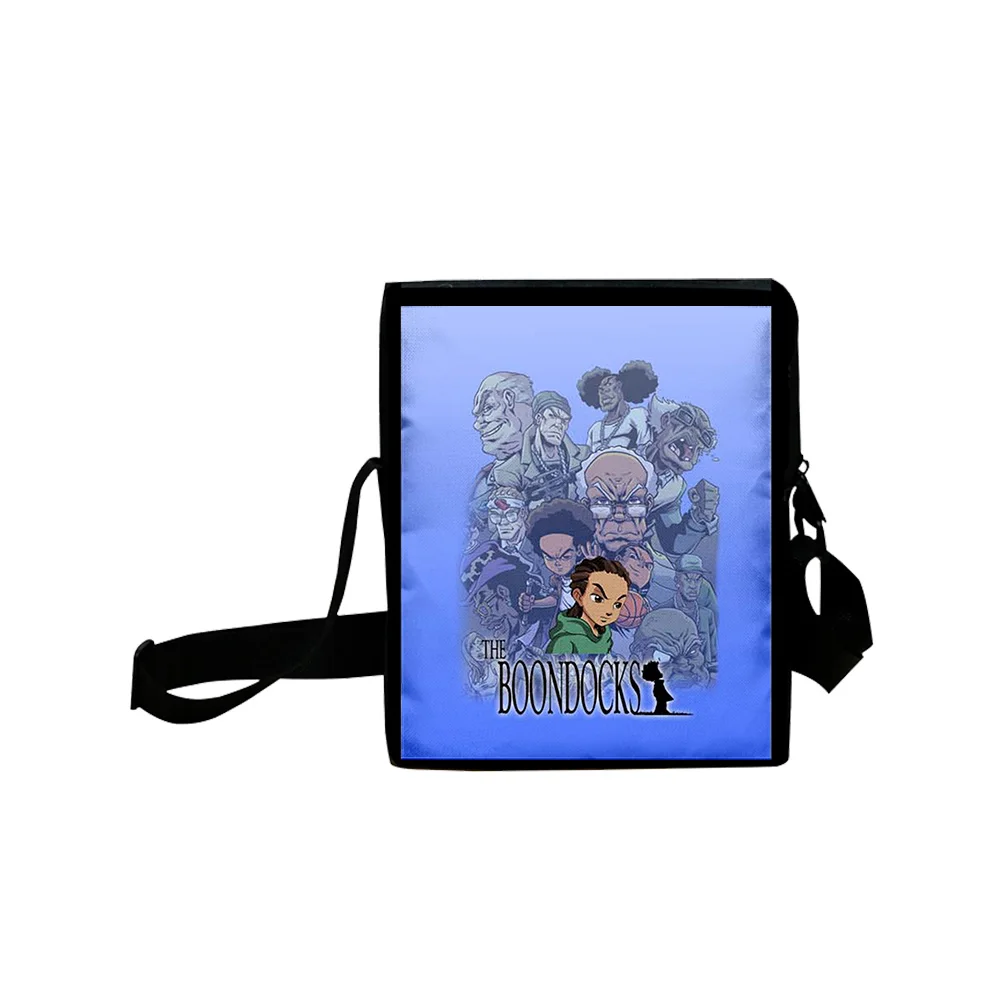 Сумка с героями мультфильмов The Boondocks, модный рюкзак из ткани Оксфорд, сумка-саквояж, сумка унисекс
Сумка с героями мультфильмов The Boondocks, модный рюкзак из ткани Оксфорд, сумка-саквояж, сумка унисекс