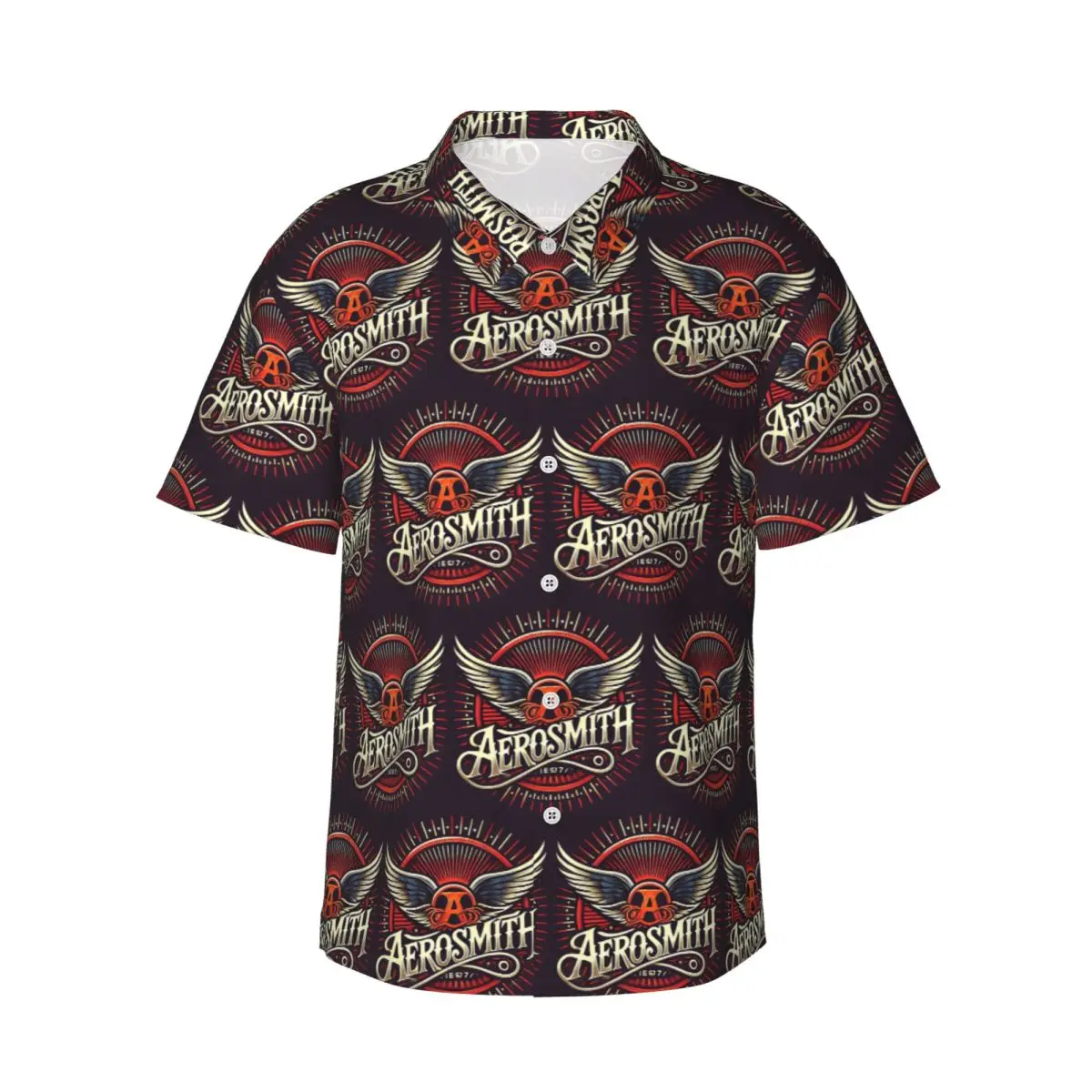 Rock Aerosmith Band Men's Shirts Hawaiian Short Sleeve Shirt Casual Button Tops for Summer Beach
Rock Aerosmith Band Men's Shirts Hawaiian Short Sleeve Shirt Casual Button Tops for Summer Beach
