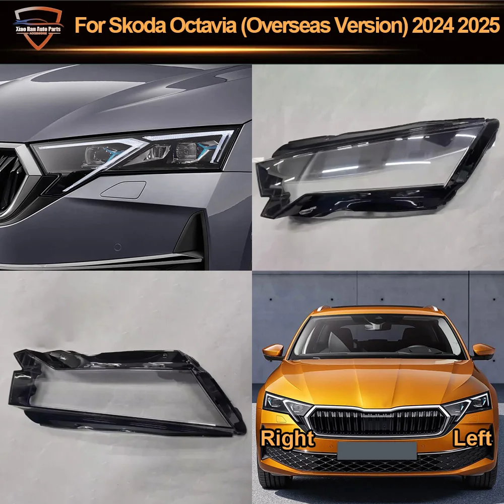 For Skoda 2024 2025 Octavia (Overseas Version) Lamp Shade Headlamp Shell Transparent Lampshade Headlight Cover Lens Plexiglass
For Skoda 2024 2025 Octavia (Overseas Version) Lamp Shade Headlamp Shell Transparent Lampshade Headlight Cover Lens Plexiglass