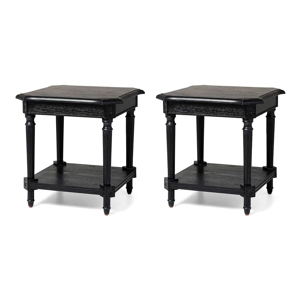 Pullman Multipurpose Traditional Style Tall Square Wooden Side Table And Nightstand With Storage In Rustic Antiqued Bla Finish,
Pullman Multipurpose Traditional Style Tall Square Wooden Side Table And Nightstand With Storage In Rustic Antiqued Bla Finish,