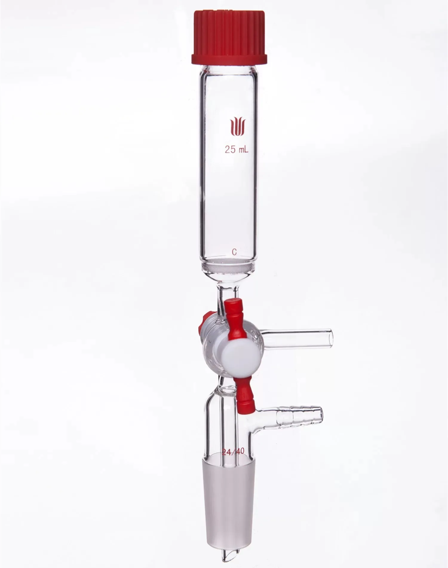 Peptide Solid-phase Synthesis Tube, 2mm Aperture T-shaped PTFE Valve, Lower Joint 24/40, Small Nozzle Joint, P15,SYNTHWARE
Peptide Solid-phase Synthesis Tube, 2mm Aperture T-shaped PTFE Valve, Lower Joint 24/40, Small Nozzle Joint, P15,SYNTHWARE