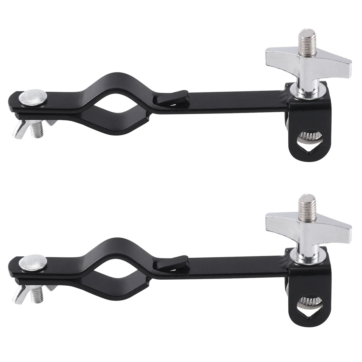 ONGE 2X Cowbell Holder Clamp Drum Set Mounting Bracket for Jam Blocks Tambourine Cymbal Black
ONGE 2X Cowbell Holder Clamp Drum Set Mounting Bracket for Jam Blocks Tambourine Cymbal Black
