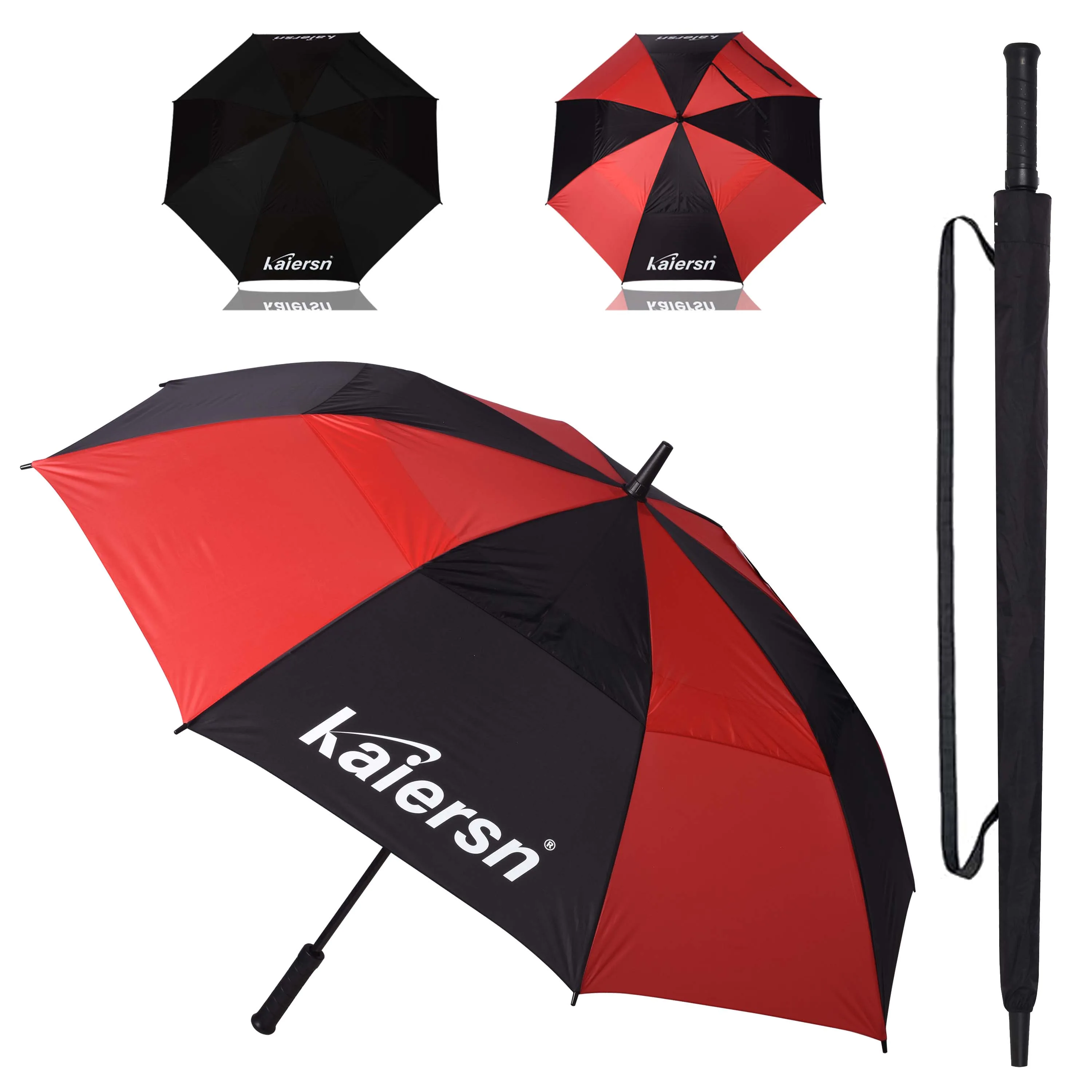 Kaiersn Golf Umbrella Large Size 30Inch Automatic Open Golf Umbrella Extra Large Oversize Double Canopy Vented Umbrella
Kaiersn Golf Umbrella Large Size 30Inch Automatic Open Golf Umbrella Extra Large Oversize Double Canopy Vented Umbrella