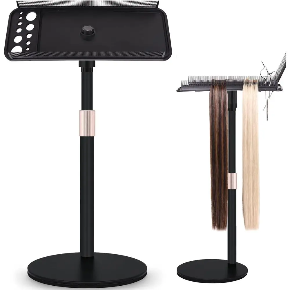 Adjustable Height Tripod Stand for Hair Extensions, Braids, Wigs, and Accessories - Portable Organizer for Salons and Home
Adjustable Height Tripod Stand for Hair Extensions, Braids, Wigs, and Accessories - Portable Organizer for Salons and Home