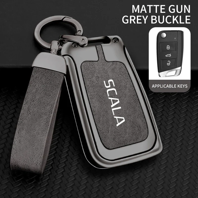 Zinc Alloy Key Case Suitable for Skoda Scala 2016 2017 2018 2019 3 Key Car Key Case Alloy High Grade Leather Key Case Accessory
Zinc Alloy Key Case Suitable for Skoda Scala 2016 2017 2018 2019 3 Key Car Key Case Alloy High Grade Leather Key Case Accessory