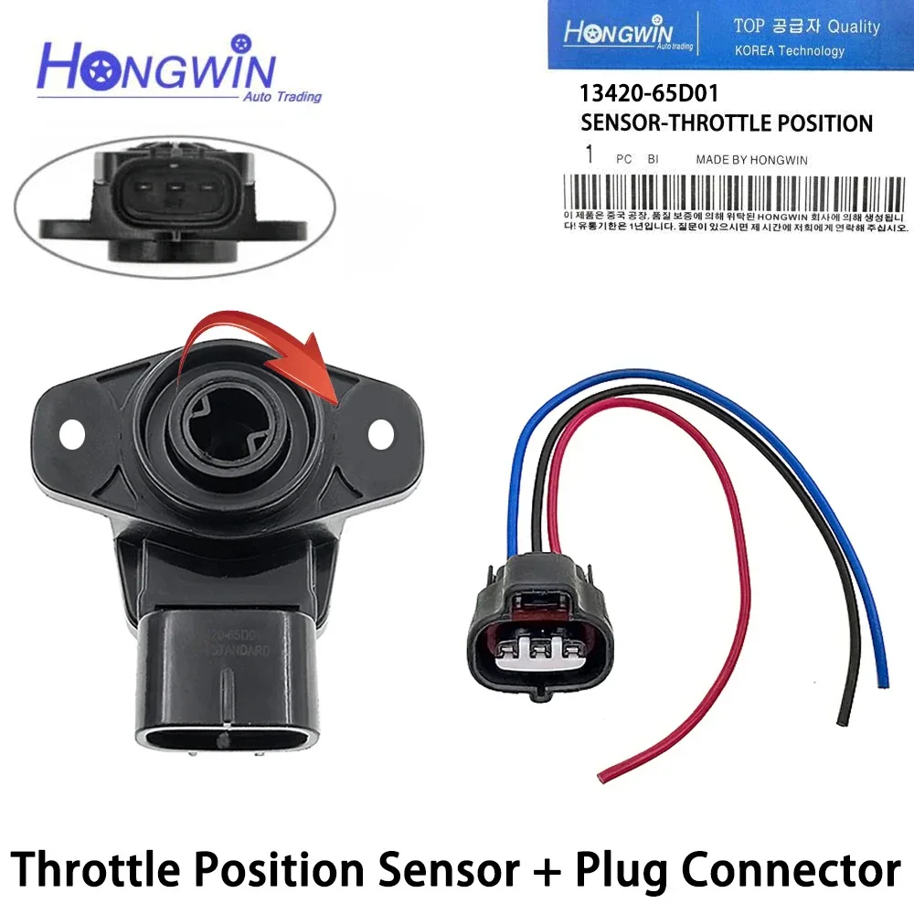 13420-65D01 Throttle Position Sensor For Suzuki Grand Vitara Ignis Jimny XL-7 Chevrolet Tracker 1.6 2.0 2.7 1342065D01
13420-65D01 Throttle Position Sensor For Suzuki Grand Vitara Ignis Jimny XL-7 Chevrolet Tracker 1.6 2.0 2.7 1342065D01