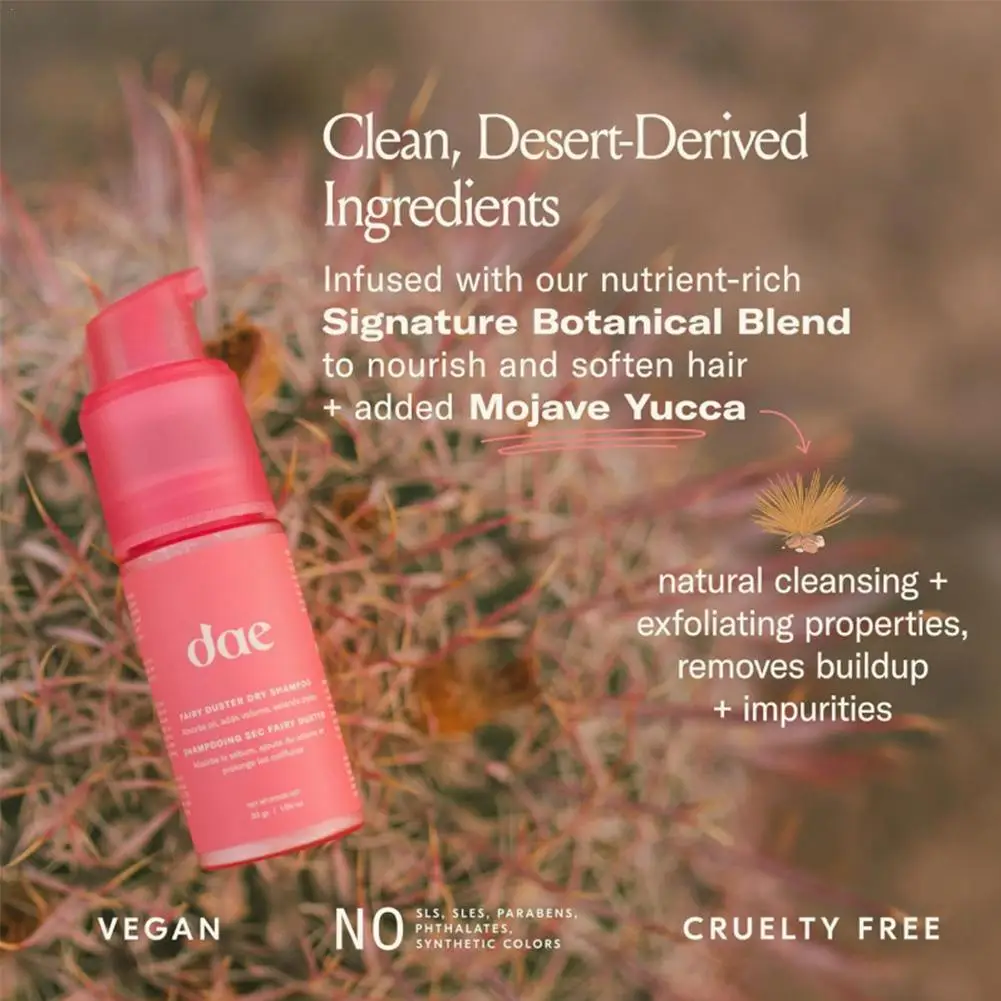 Hair Fairy Duster Dry Shampoo Powder Volumizing Non-Aerosal Natural Dry Shampoo Powder Absorbs Excess Oil Cleaning Scalp
Hair Fairy Duster Dry Shampoo Powder Volumizing Non-Aerosal Natural Dry Shampoo Powder Absorbs Excess Oil Cleaning Scalp