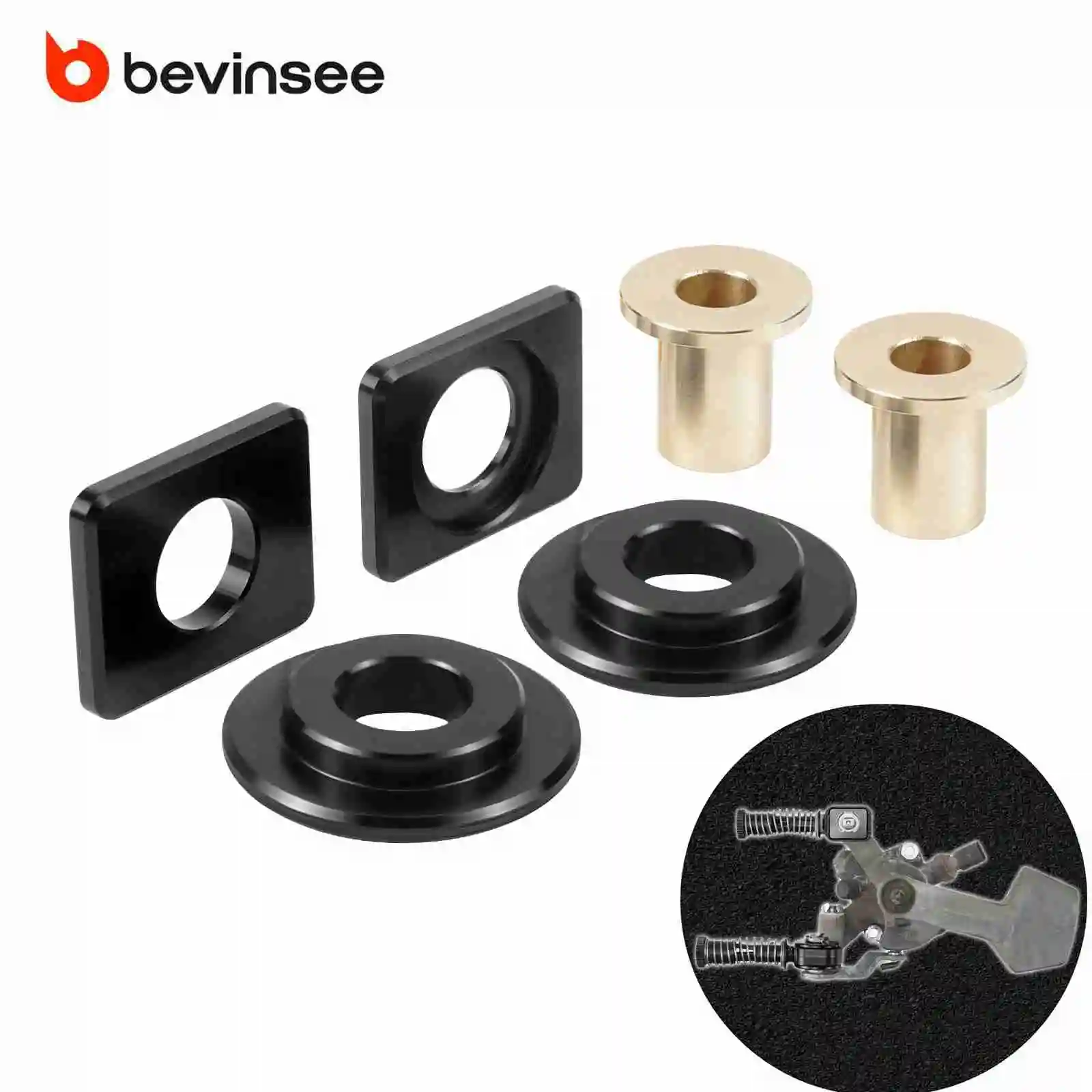 BEVINSEE For MQ250 5 Speed Manual Solid Shifter Cable Bushing Kit for VW for Golf 5 GTI for EOS for Passat for Audi A3 8P1
BEVINSEE For MQ250 5 Speed Manual Solid Shifter Cable Bushing Kit for VW for Golf 5 GTI for EOS for Passat for Audi A3 8P1