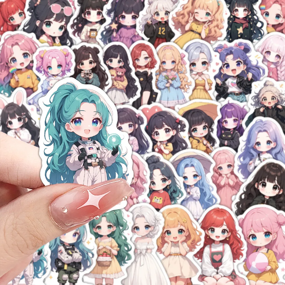 10/35/70PCS Cute Illustration Girl Creative Sticker Q Girl Cartoon Graffiti Waterproof Decal Toys DIY Laptop Phone Case Guitar
10/35/70PCS Cute Illustration Girl Creative Sticker Q Girl Cartoon Graffiti Waterproof Decal Toys DIY Laptop Phone Case Guitar