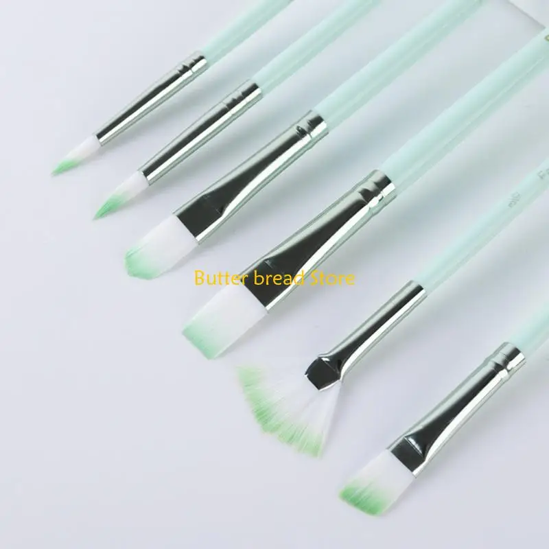 W89C 6 Pcs Watercolor Paint Brushes Nylon Hair Painting Brush Art Supplies Watercolor Painting Tool for Artists Students
W89C 6 Pcs Watercolor Paint Brushes Nylon Hair Painting Brush Art Supplies Watercolor Painting Tool for Artists Students