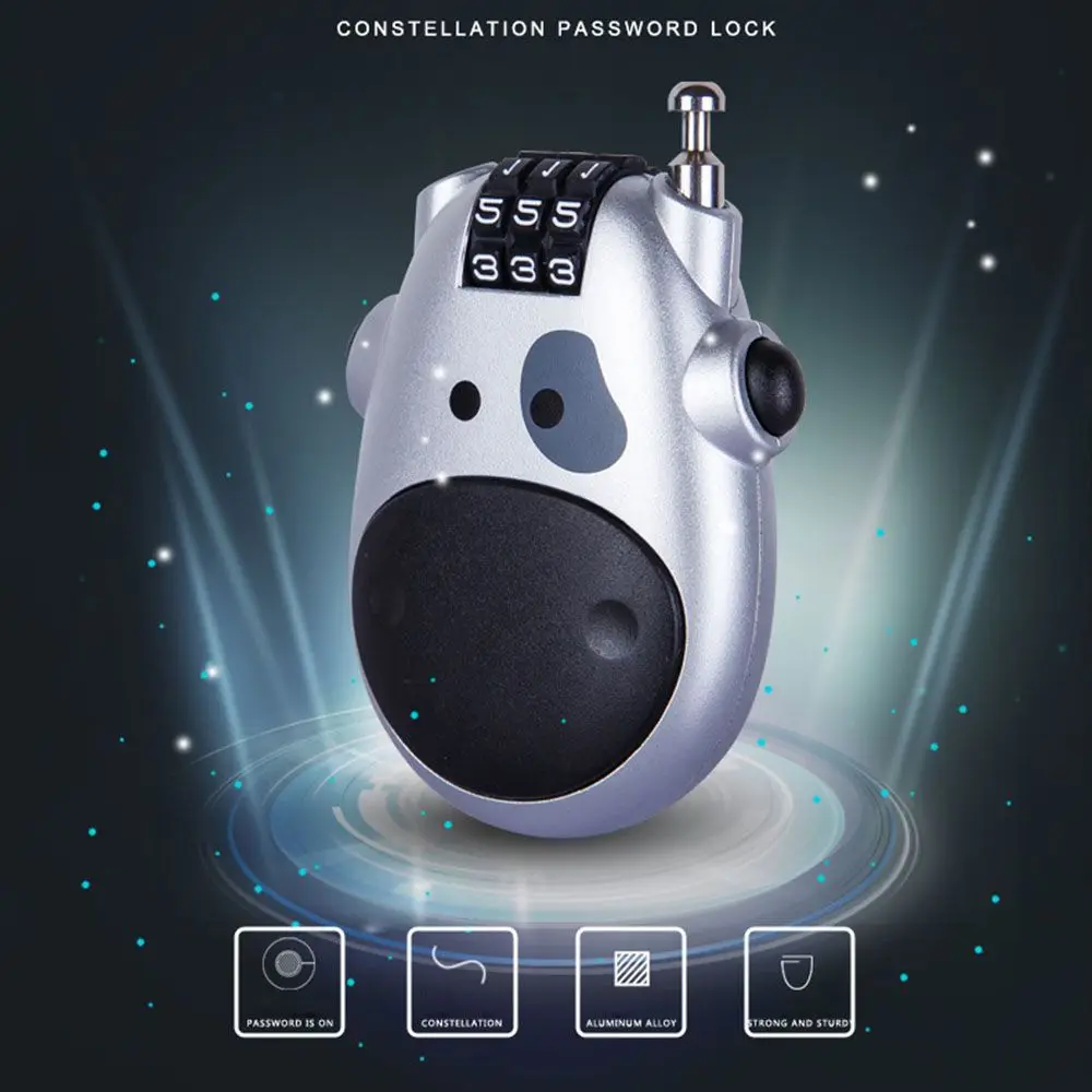 Travel Digit Fashion Safety Security Password Padlock Motorcycle Helmet Lock Luggage Combination Lock Travel Accessories
Travel Digit Fashion Safety Security Password Padlock Motorcycle Helmet Lock Luggage Combination Lock Travel Accessories