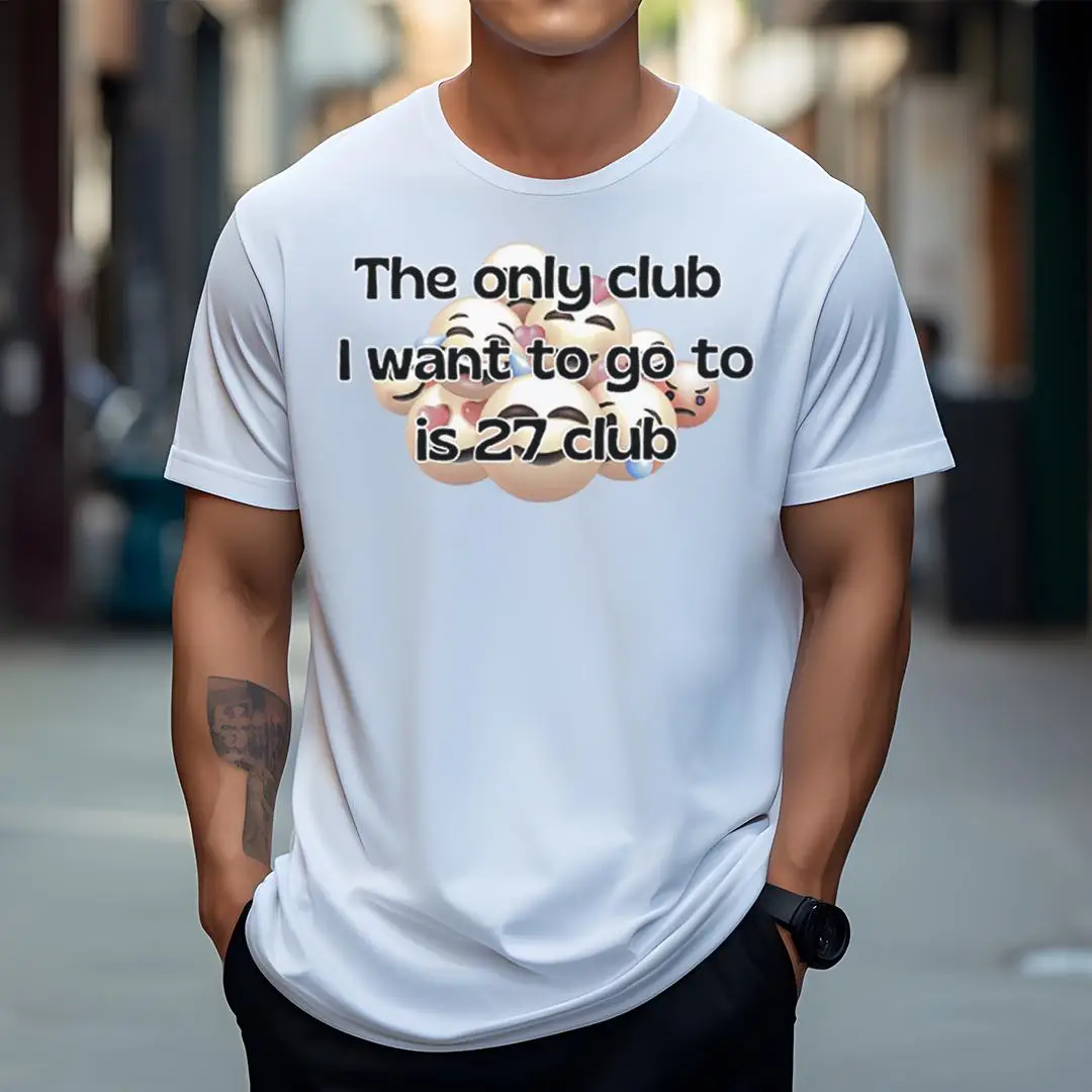 The only club i want to go is 27 Funny Meme T Shirt Humor for 27th Birthday Satire Clothing Trendy
The only club i want to go is 27 Funny Meme T Shirt Humor for 27th Birthday Satire Clothing Trendy