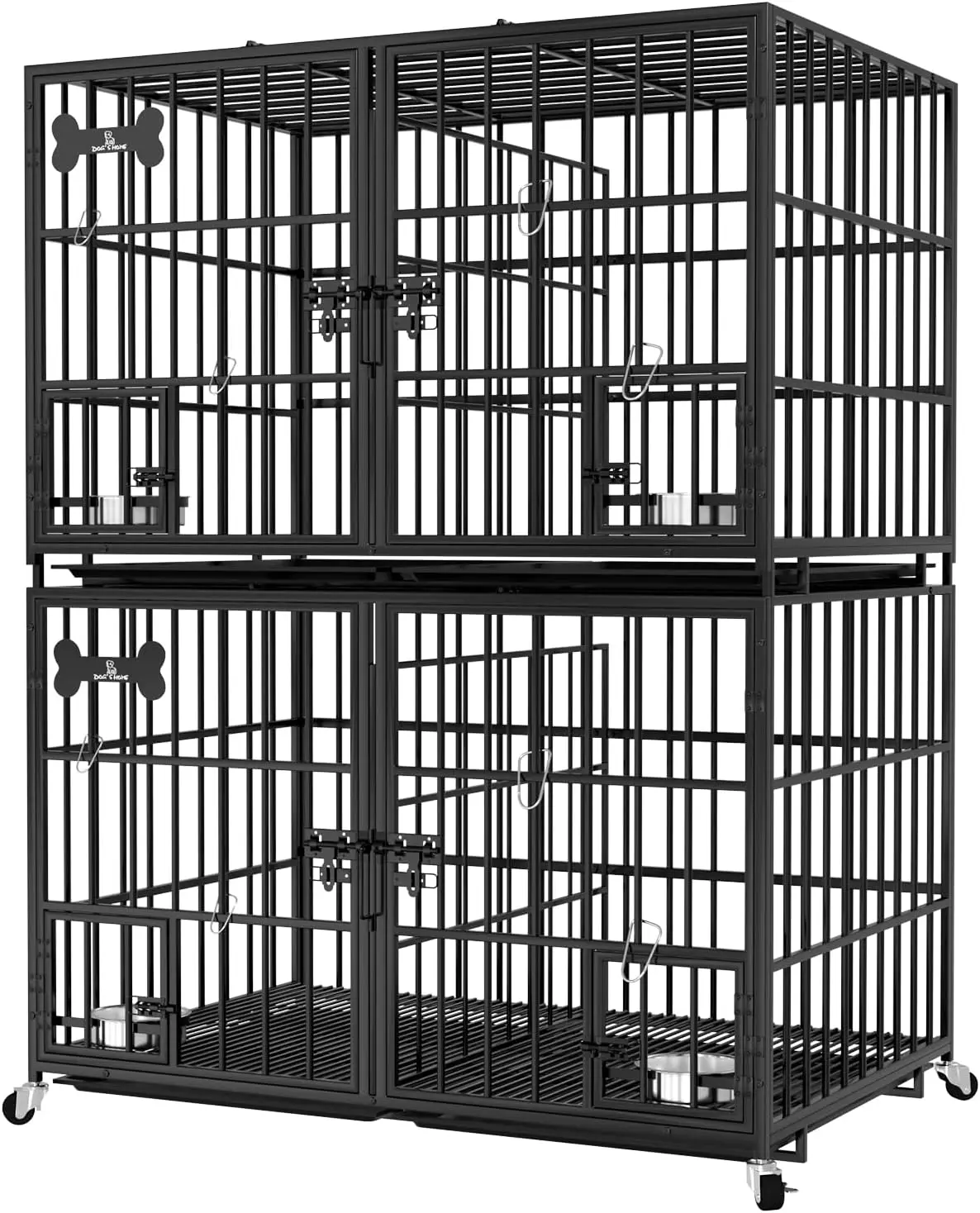 42-дюймовый штабелируемый сверхпрочный металлический ящик для собак для 4 собак/больших собак, цельнометаллический открытый верхний доступ, клетка для побега
42-дюймовый штабелируемый сверхпрочный металлический ящик для собак для 4 собак/больших собак, цельнометаллический открытый верхний доступ, клетка для побега