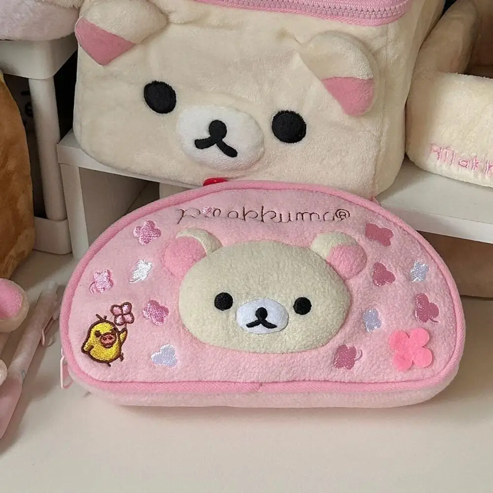 Rilakkuma Korilakkuma Pink Plush Stationery Box Pencil Case Makeup Brush Storage Bag Single Layer Large Capacity Couple Gifts
Rilakkuma Korilakkuma Pink Plush Stationery Box Pencil Case Makeup Brush Storage Bag Single Layer Large Capacity Couple Gifts