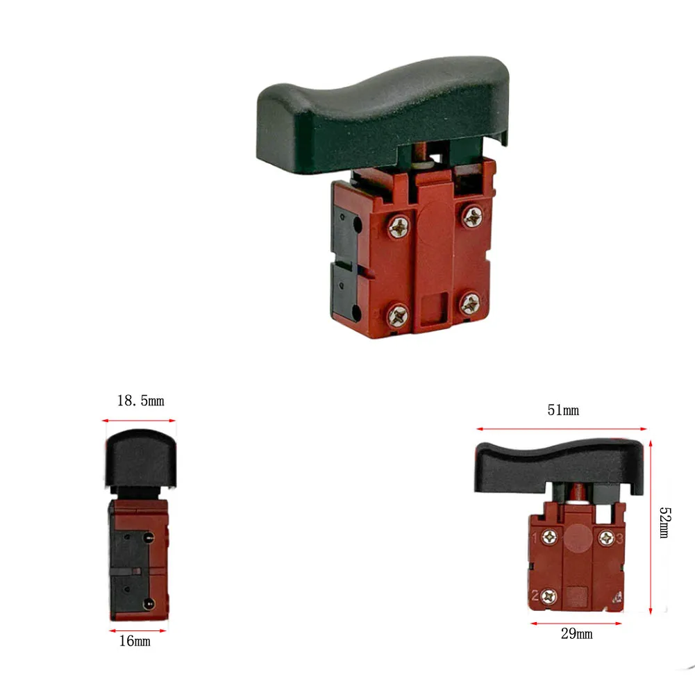 Replacement Switch TIEXIN 04024 for Electric Hammers KR82 1ESZ V818 with Compact Design and 15A 250V Electrical Rating
Replacement Switch TIEXIN 04024 for Electric Hammers KR82 1ESZ V818 with Compact Design and 15A 250V Electrical Rating