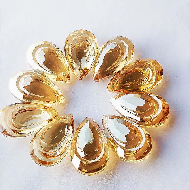 50pcs/lot 38mm Champagne Crystal Chandelier Pendants Glass Beads Curtain Parts Light Accessories DIY Suncatcher Prism Home Decor
50pcs/lot 38mm Champagne Crystal Chandelier Pendants Glass Beads Curtain Parts Light Accessories DIY Suncatcher Prism Home Decor