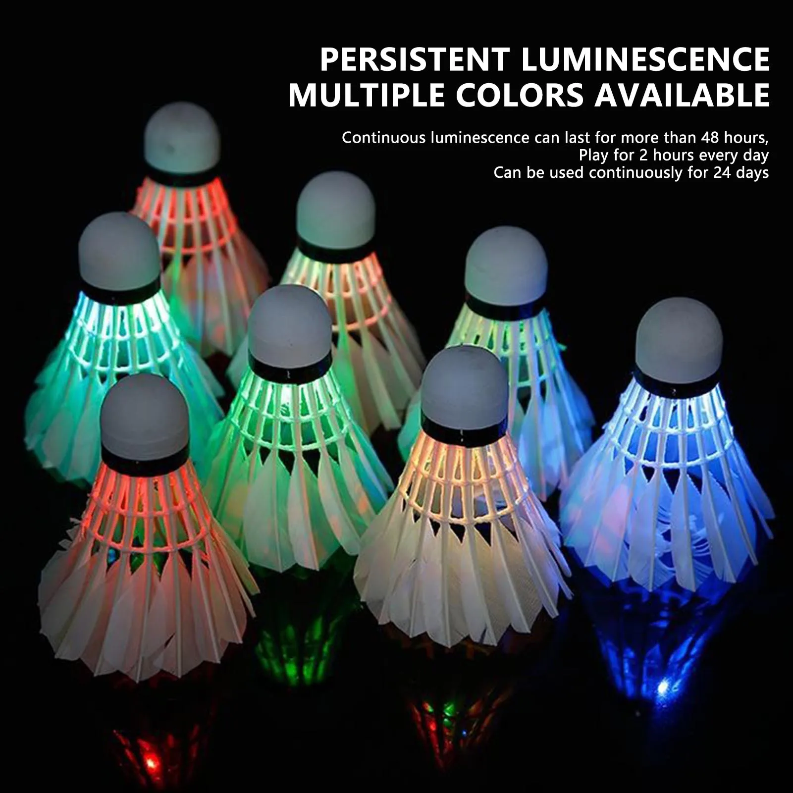 4 шт. светодиодные воланы с подсветкой, шарики для бадминтона, пенопластовая головка для ночных игр, тренировки по бадминтону, спорт на открытом воздухе, в помещении
4 шт. светодиодные воланы с подсветкой, шарики для бадминтона, пенопластовая головка для ночных игр, тренировки по бадминтону, спорт на открытом воздухе, в помещении