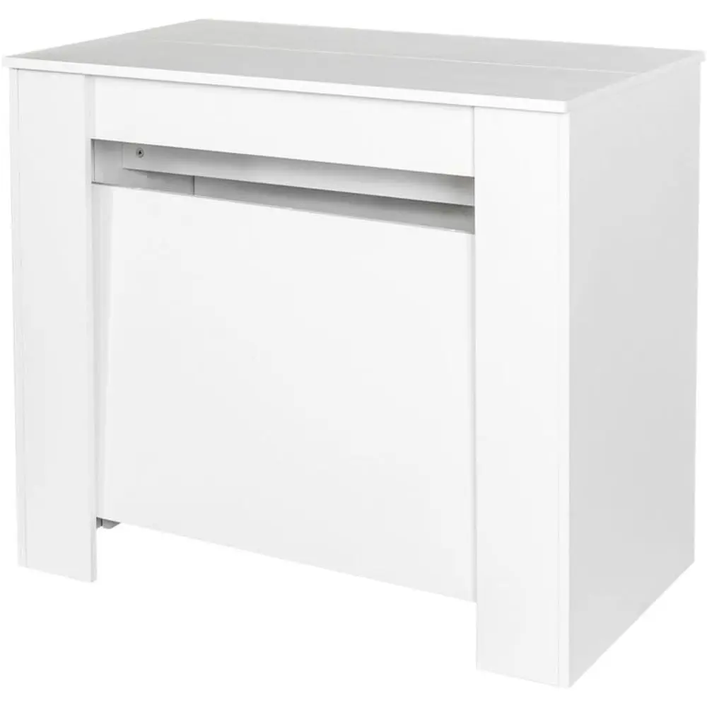 Expandable White Dining Table, 20 to 118, Seats Many, for Kitchen or Living Room
Expandable White Dining Table, 20 to 118, Seats Many, for Kitchen or Living Room