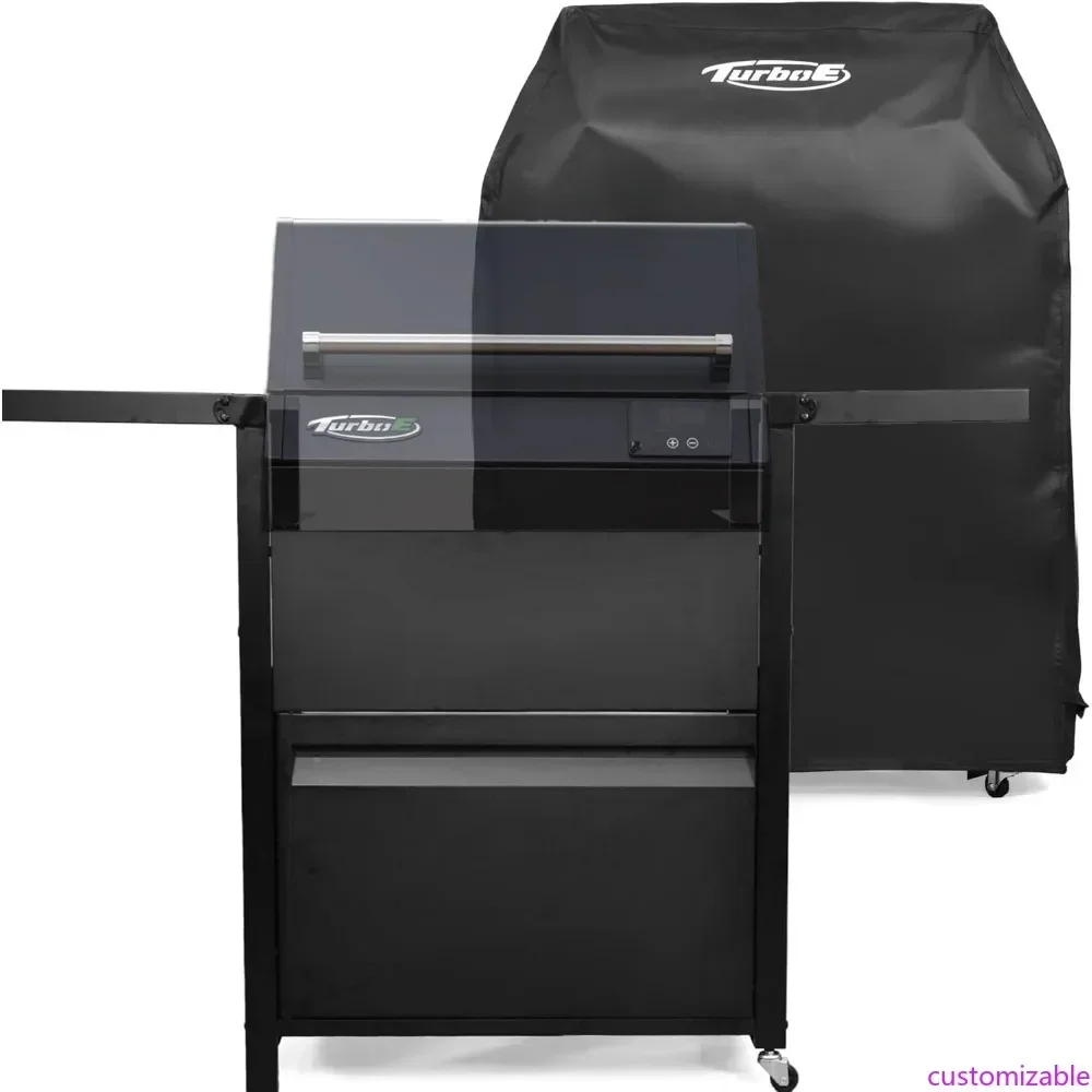 Хит продаж: Тележка-гриль Turbo E Exclusive – Просторные боковые полки, встроенное хранилище и стильный черный дизайн для использования на открытом воздухе
Хит продаж: Тележка-гриль Turbo E Exclusive – Просторные боковые полки, встроенное хранилище и стильный черный дизайн для использования на открытом воздухе