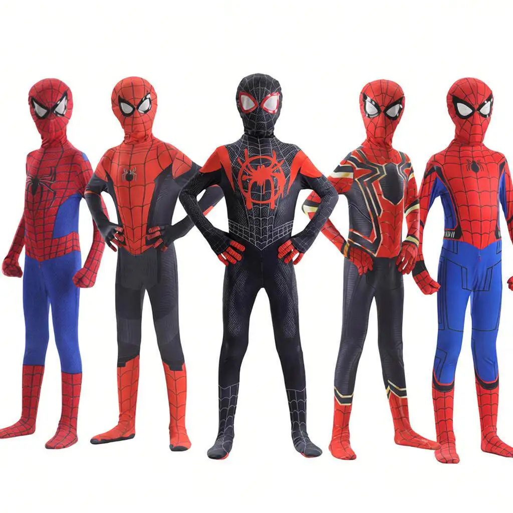 Spiderman Suit Hero's Expedition Adult Cosplay Costume Halloween Children's Miles One-Piece Tight Clothes Stage Performance
Spiderman Suit Hero's Expedition Adult Cosplay Costume Halloween Children's Miles One-Piece Tight Clothes Stage Performance