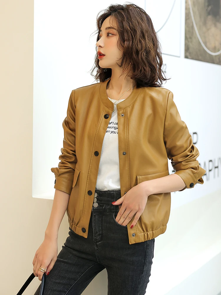Ning Genuine Leather Jacket Women's 2026 New Style Sheepskin High-End Casual Short Coat Small Size Women's Jacket
Ning Genuine Leather Jacket Women's 2026 New Style Sheepskin High-End Casual Short Coat Small Size Women's Jacket