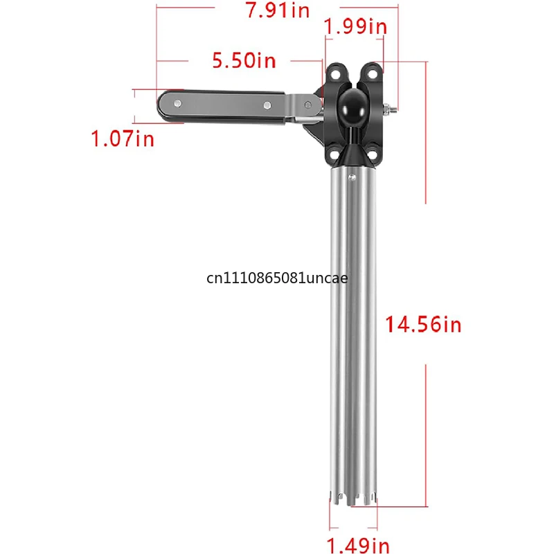 All-Angle Adjustable Fish Rod Holder Grill Mount Mounted,for Magma All Rectangular Grills,Fit 9"x12" Grill,for Fishing Boat BBQs
All-Angle Adjustable Fish Rod Holder Grill Mount Mounted,for Magma All Rectangular Grills,Fit 9"x12" Grill,for Fishing Boat BBQs