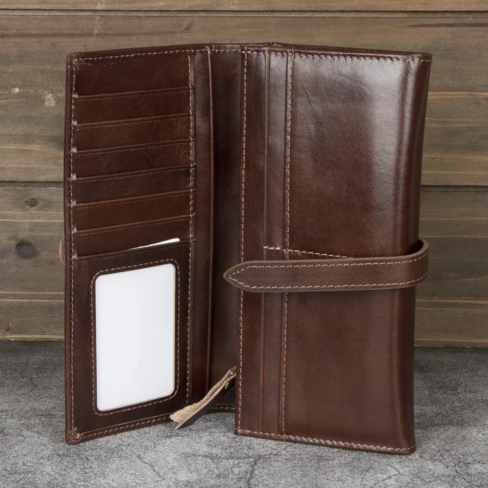 Длинный кошелек первого слоя, мужской кошелек для отдыха, бизнеса, винтажный масляный воск, кошельки из натуральной кожи, карманный кошелек с отделением для карт, бумажник из воловьей кожи
Длинный кошелек первого слоя, мужской кошелек для отдыха, бизнеса, винтажный масляный воск, кошельки из натуральной кожи, карманный кошелек с отделением для карт, бумажник из воловьей кожи