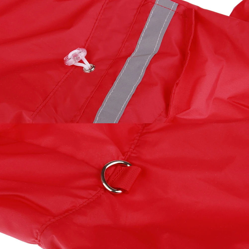 Rainproof Dog Clothes Lightweight Waterproof Jacket for Small Dogs with Hood Pet Raincoat Slicker Keeps Pets Dry Comfortable
Rainproof Dog Clothes Lightweight Waterproof Jacket for Small Dogs with Hood Pet Raincoat Slicker Keeps Pets Dry Comfortable